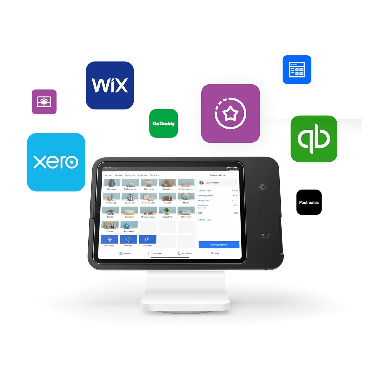 Square Stand (2nd Generation USB-C) – Turn Your iPad into a Powerful POS System