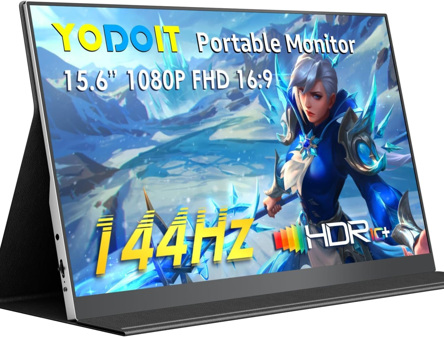 Yodoit Laptop Screen Extender, 1920×1200 14" FHD Travel Monitor with USB Type