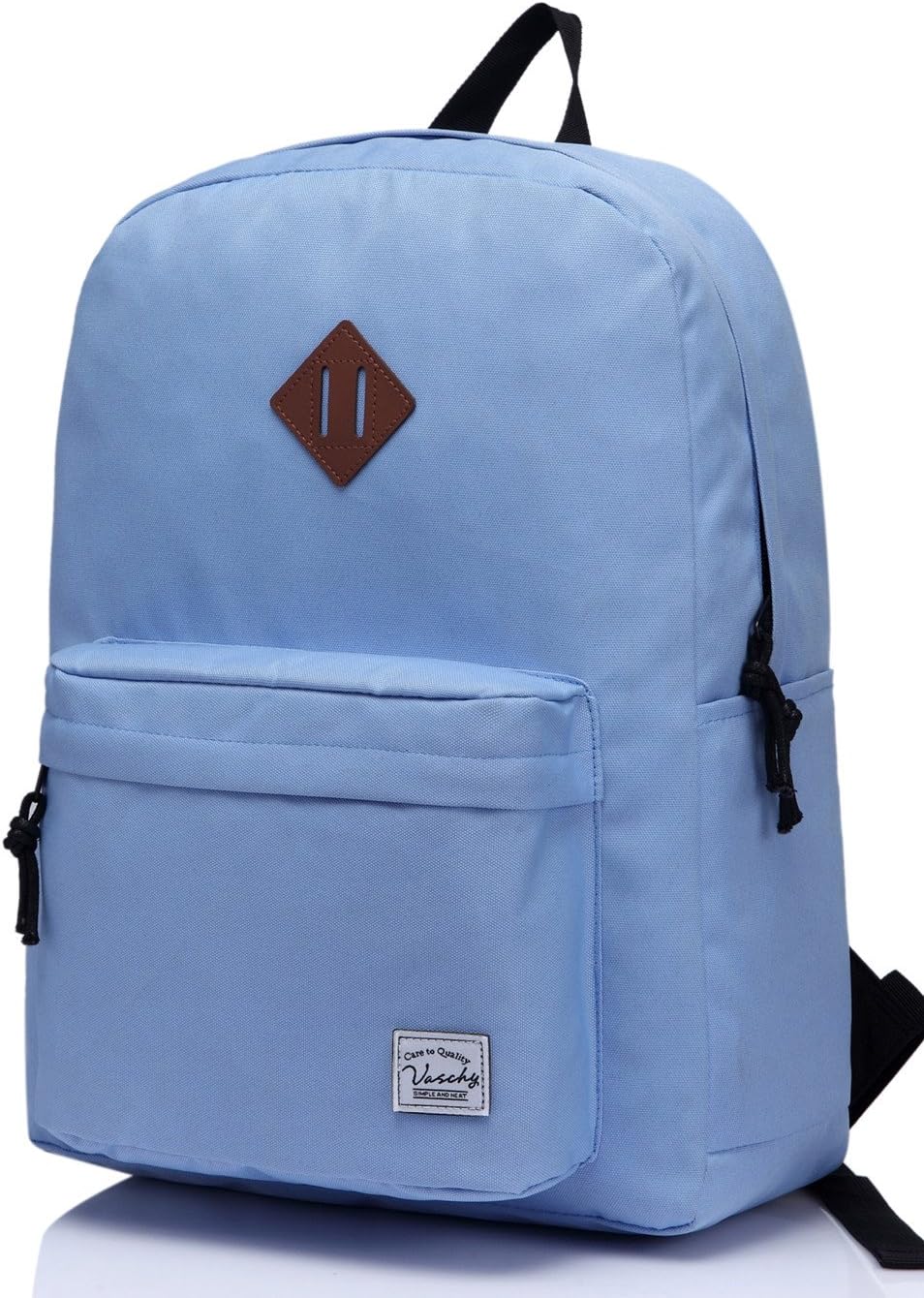 School Backpack for Kids, VASCHY Lightweight Water Resistant Casual Schoolbag Daypack for Men Women Teen Boys Girl Bookbag