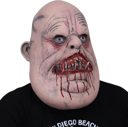 Halloween Horror Headgear Mask Latex Evil Theme Party Role Play Silicone Cosplay Mask