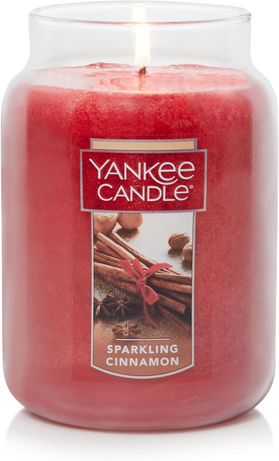 Yankee Candle Scented Candle, Sage & Citrus, Original Large Jar Candle, 110-150 Hours of Burn Time, 22 oz.