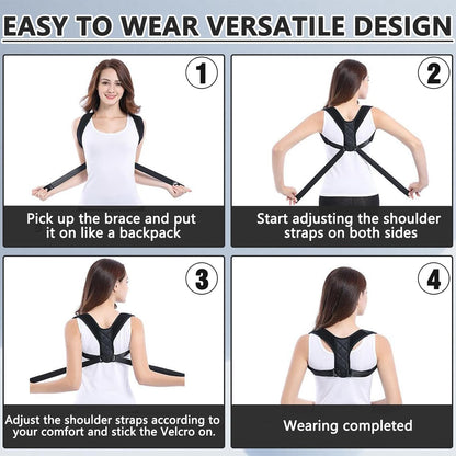 Purilite Select Back Brace Posture Corrector for Women and Men