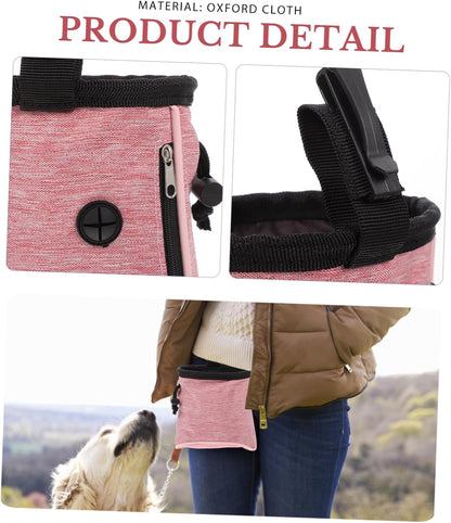 BCOATH Training Pouch Bag Dog Treat Waist Bag Bag for Outdoor Hiking Dog Treat Pouches for Dog Walking