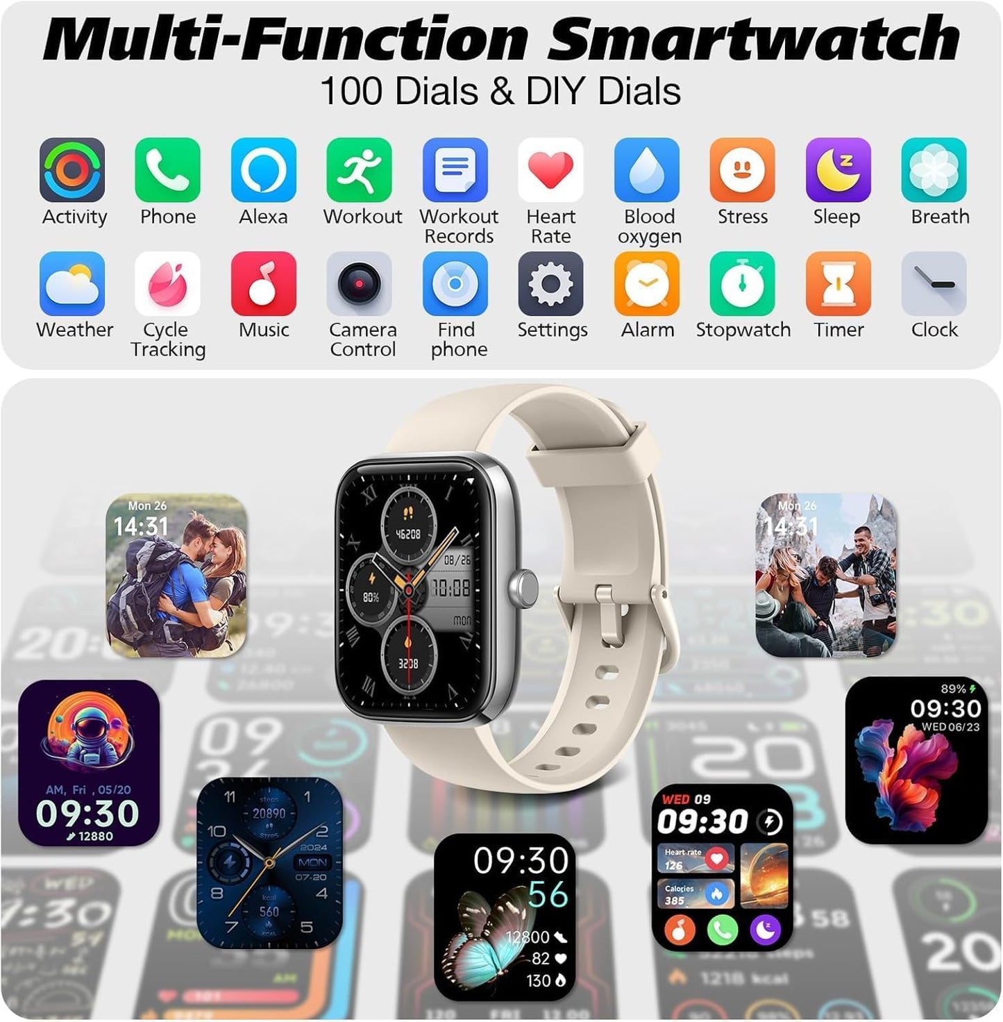 Purilite Select Alexa-Enabled Smartwatch