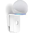 PlusAcc Wall Mount for Dot 5th Gen - Sturdy Clear Stand Shelf for Dot 5th Gen & Dot 4th Gen & Pop & Homepod Mini, Space Saving Speaker Wall Holder Bracket, Built-in Cable Management Accessories