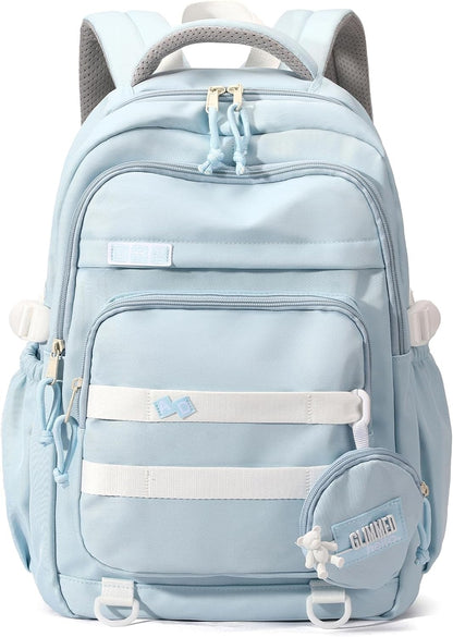 Armbq Kids Backpack for Girls Aesthetic School Backpack for Teen Girls Elementary Middle School Bookbag