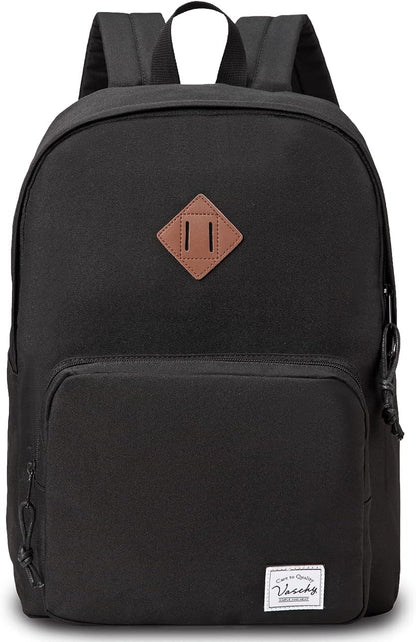 VASCHY Lightweight School Backpack for Women with Sleeve for 14" Laptop