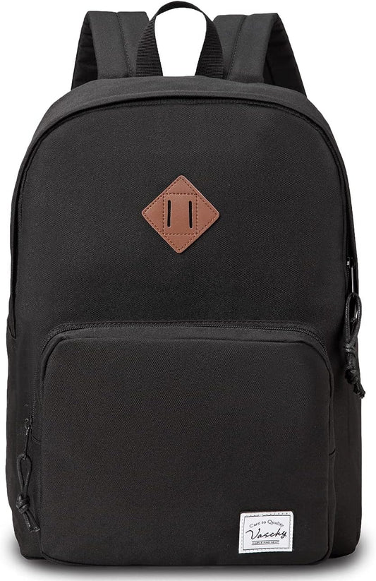 VASCHY Lightweight School Backpack for Women with Sleeve for 14" Laptop - PuriLite