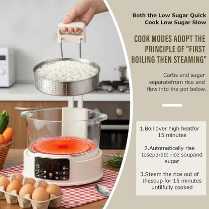 Low Sugar Rice Cooker -