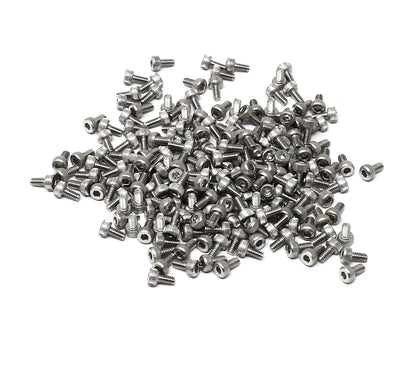 iexcell 25 Pcs M6 x 20mm Thread Pitch 1 mm Stainless Steel 304 Hex Socket Head Cap Screws Bolts Kit