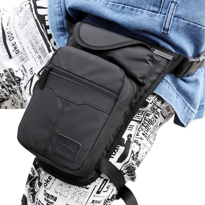 Motorcycle Drop Leg Bag Nylon Waist Pack for Men Women Travel Hiking Tactical Cycling Bike Ride Riding Crossbody Shoulder Fanny Pouch