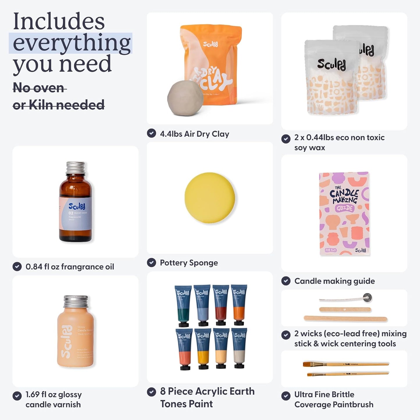 Purilite Select Candle Making &amp; Pottery Kit
