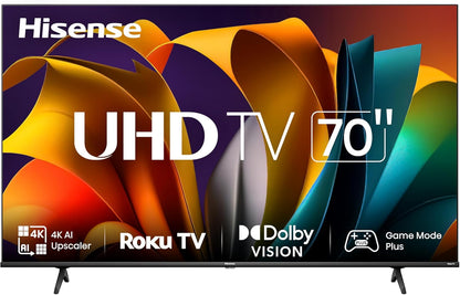Hisense 58R63N-58 inch 4K UHD HDR LED Roku Smart TV-2024