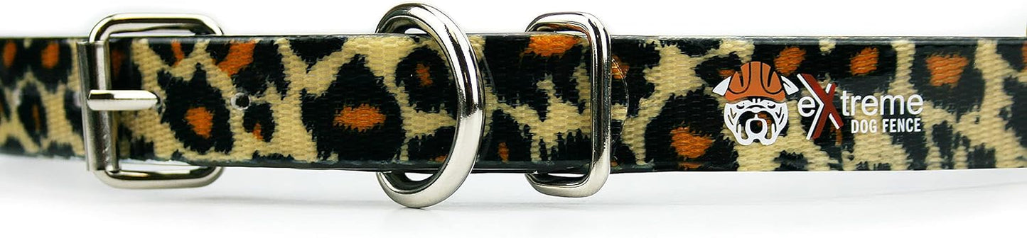 Orange Heavy-Duty 3/4" Waterproof and Odor Proof TPU Replacement Dog Collar Strap for Bark, Shock, Training and Electric Dog Fence Receiver Collars