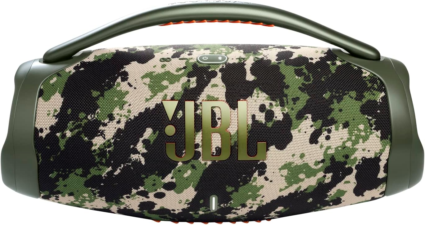 JBL Boombox 3 Wi-Fi - Powerful Wi-Fi and Bluetooth Portable Speaker - Black