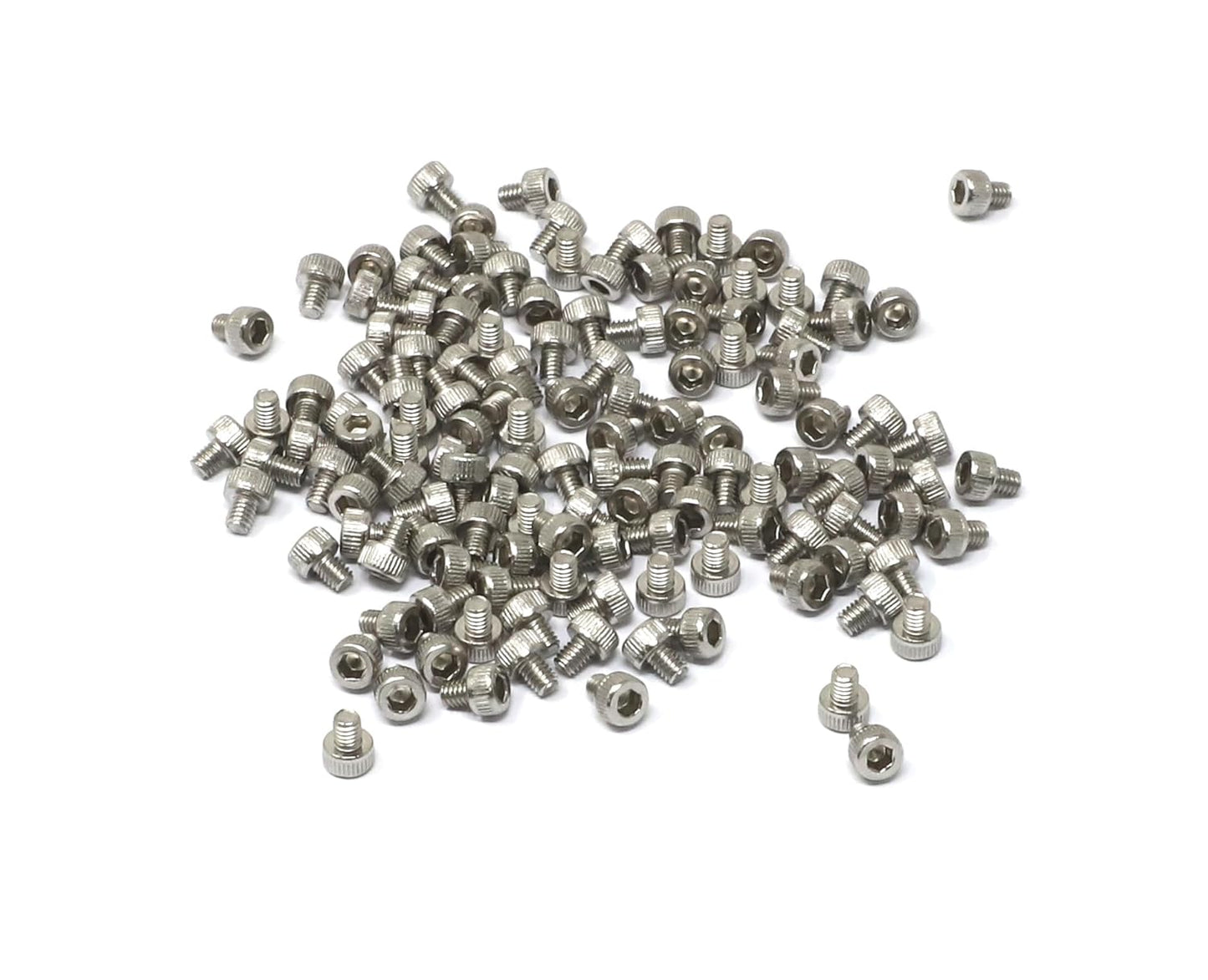 iexcell 25 Pcs M6 x 20mm Thread Pitch 1 mm Stainless Steel 304 Hex Socket Head Cap Screws Bolts Kit
