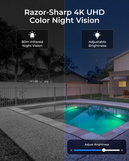 REOLINK Smart 4K/8MP UHD PTZ Dome Security Camera with16X Optical Zoom, Spotlights Color Night Vision, Person/Vehicle/Animal Detection, 2 Way Talk, 24/7 Recording, RLC-823S2