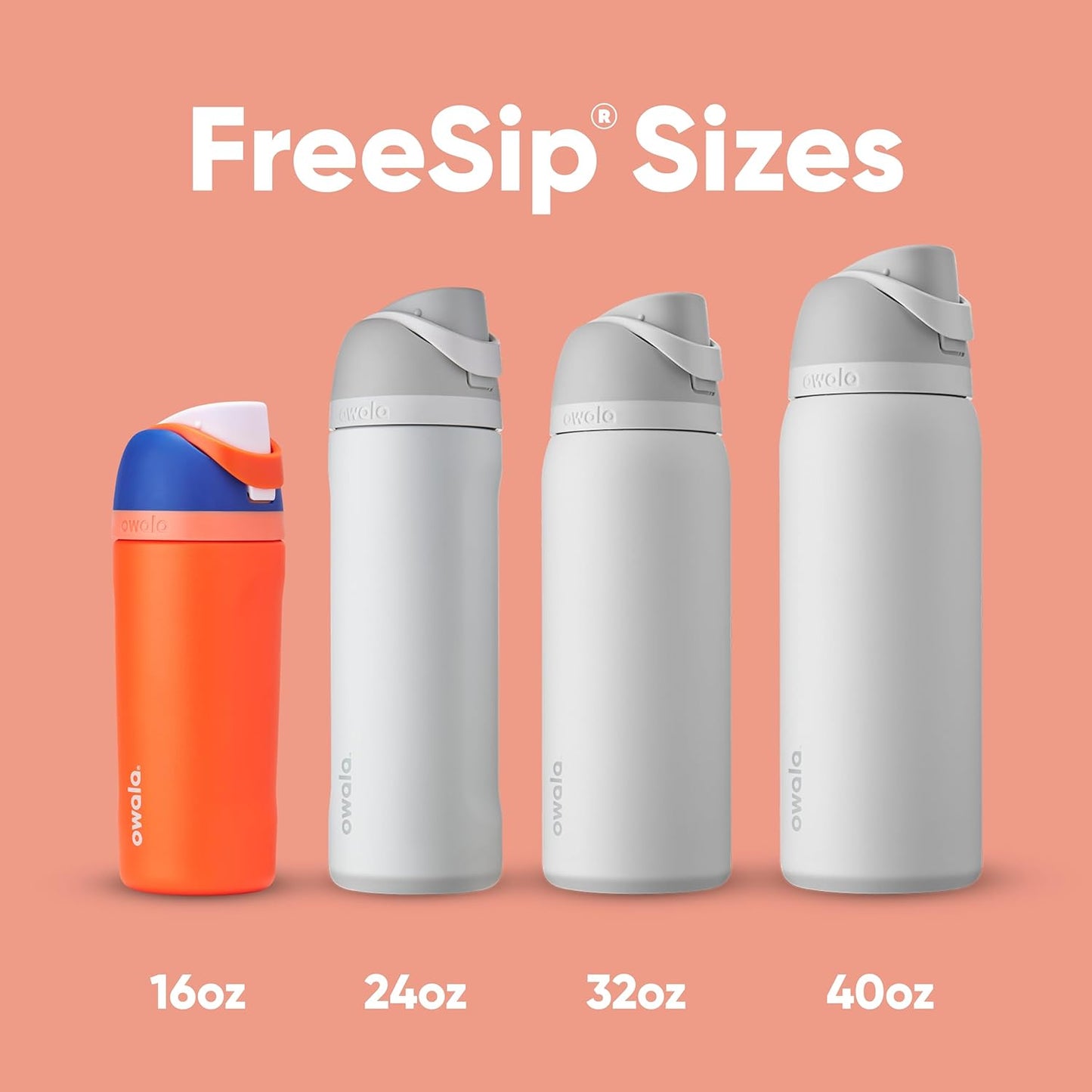 Owala Kids FreeSip Insulated Stainless Steel Water Bottle with Straw, BPA-Free Sports Water Bottle, Great for Travel, 16 oz, Celestial Sphere