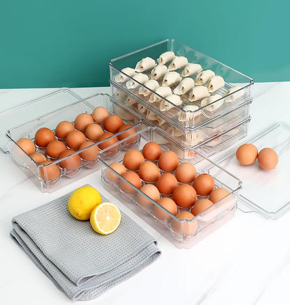 Pure Future 50-Piece Large Airtight Food Storage Containers with Lids, BPA-Free Stackable & Microwave Safe Kitchen Set for Meal Prep, Freezer Use - 25 Containers & Lids, Leakproof Design