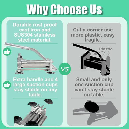 Purilite Select Stainless Steel French Fry Cutter