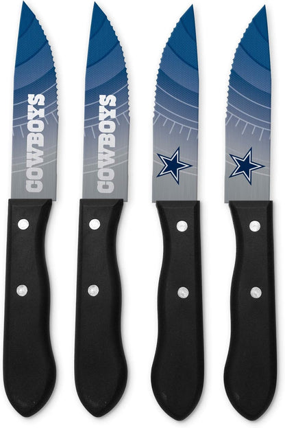 The Sports Vault by Inglasco NFL Chicago Bears Steak Knives