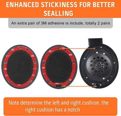 Studio 3 Ear Pads Cushions Replacement Earpads for Beats Studio 2 & Studio 3 Wired & Wireless Headphones,Ear Cushions Memory Foam Earpads with Soft Protein Leather Replacement Parts -White Floral