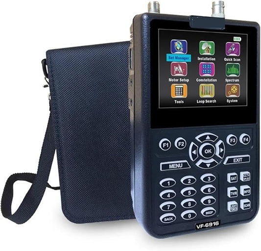 Digital Satellite Meter HD SAT Finder DVB-S2+CCTV Tester TV Signal Meter for Dish Network Directv