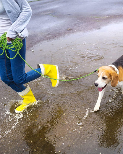 Long Rope Leash for Dog Training 10FT 16FT 30FT 50FT 100FT, Reflective Threads Check Cord Dog Leash Tie-Out Cable, Heavy Duty Dog Lead for Large Medium Small Dogs Outside Walking, Playing, Camping, or Yard