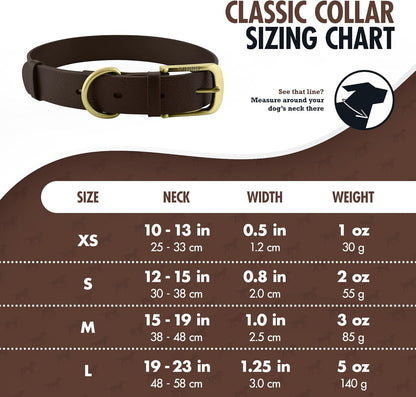Tuff Pupper Classic Heavy Duty Dog Collar | 10x Stronger Than Leather | 100% Waterproof & Odor Proof Dog Collar | Tough Rust-Proof All Metal Hardware