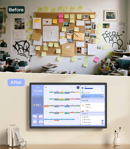 Purilite Select 32-Inch Digital Wall Calendar