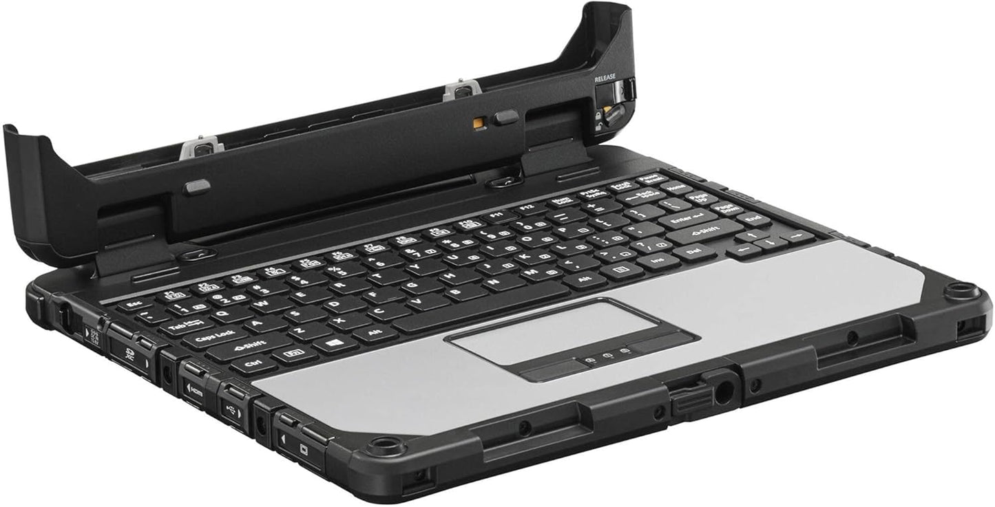Panasonic Toughbook CF-33 MK1, Intel Core i5-7300U up to 3.5GHz, 12-inch QHD Touchscreen + Digitizer, 8GB RAM, 256GB SSD, 4G LTE, Premium Keyboard, Windows 10 Pro (Renewed)