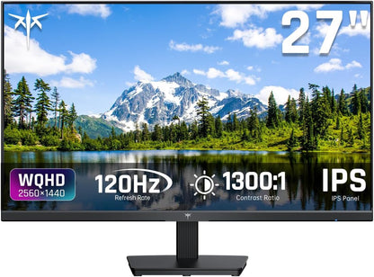 KTC 32 Inch 2K Computer Monitor, IPS 1440p Monitor with Ultra-Thin Bezels, HDR10, Freesync/G-sync, HDMI/DP Ports, Tilt Adjustable, Eyecare, Ideal for Business, Office, and Casual Gaming