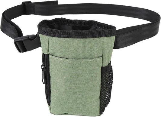 Dog Treat Bag with Clear Window, Portable Dog Training Treat Pouch, Multifunction Oxford Cloth for Outdoor Training, Ideal Pet Training Treat Pouches with Secure Seal - PuriLite