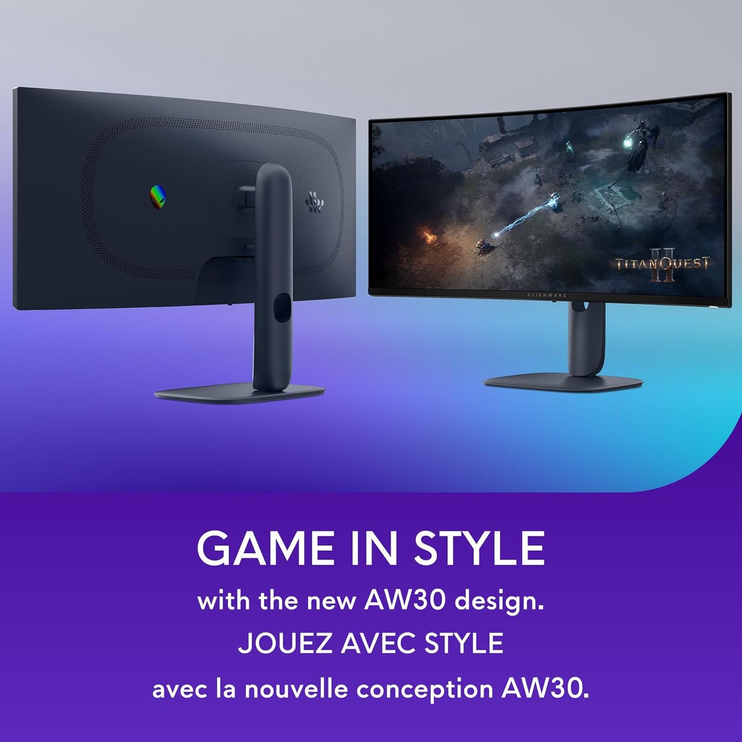 Alienware 34 Curved Gaming Monitor – AW3425DWM - 34-inch WQHD (3440 x 1440) 180Hz 1ms Display, 1500R Curve, AMD FreeSync Premium, VESA AdaptiveSync, VESA DisplayHDR 400, 360° Ventilation