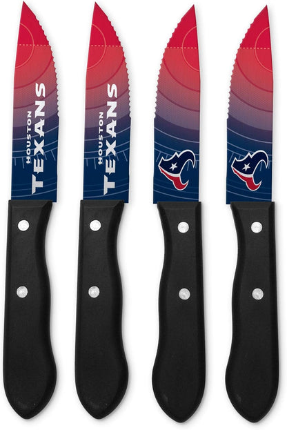 The Sports Vault by Inglasco NFL Chicago Bears Steak Knives