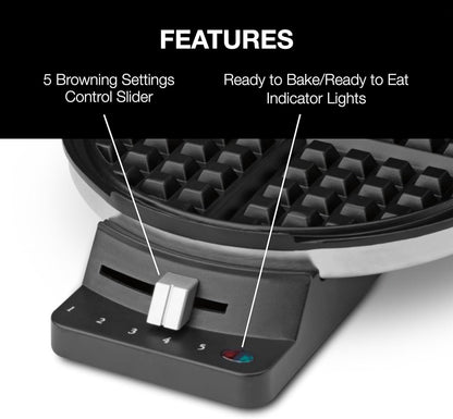 Cuisinart WMR-CAC Traditional Round Waffle Maker, small