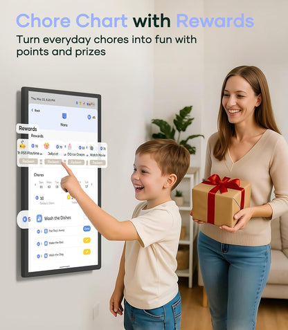 Purilite Select 32-Inch Digital Wall Calendar