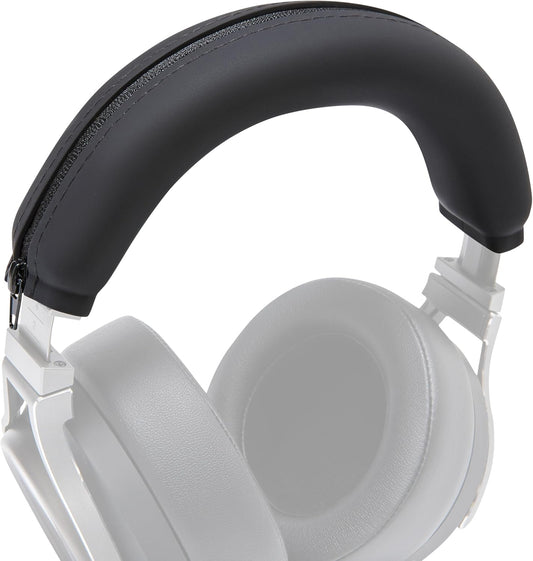 WC BandZ Virtuoso V2 - Silicone Headband Cover for Corsair Virtuoso Headphones by Wicked Cushions | Machine Washable, No More Flaking Leather | for Virtuoso Wireless, XT, and SE | Black