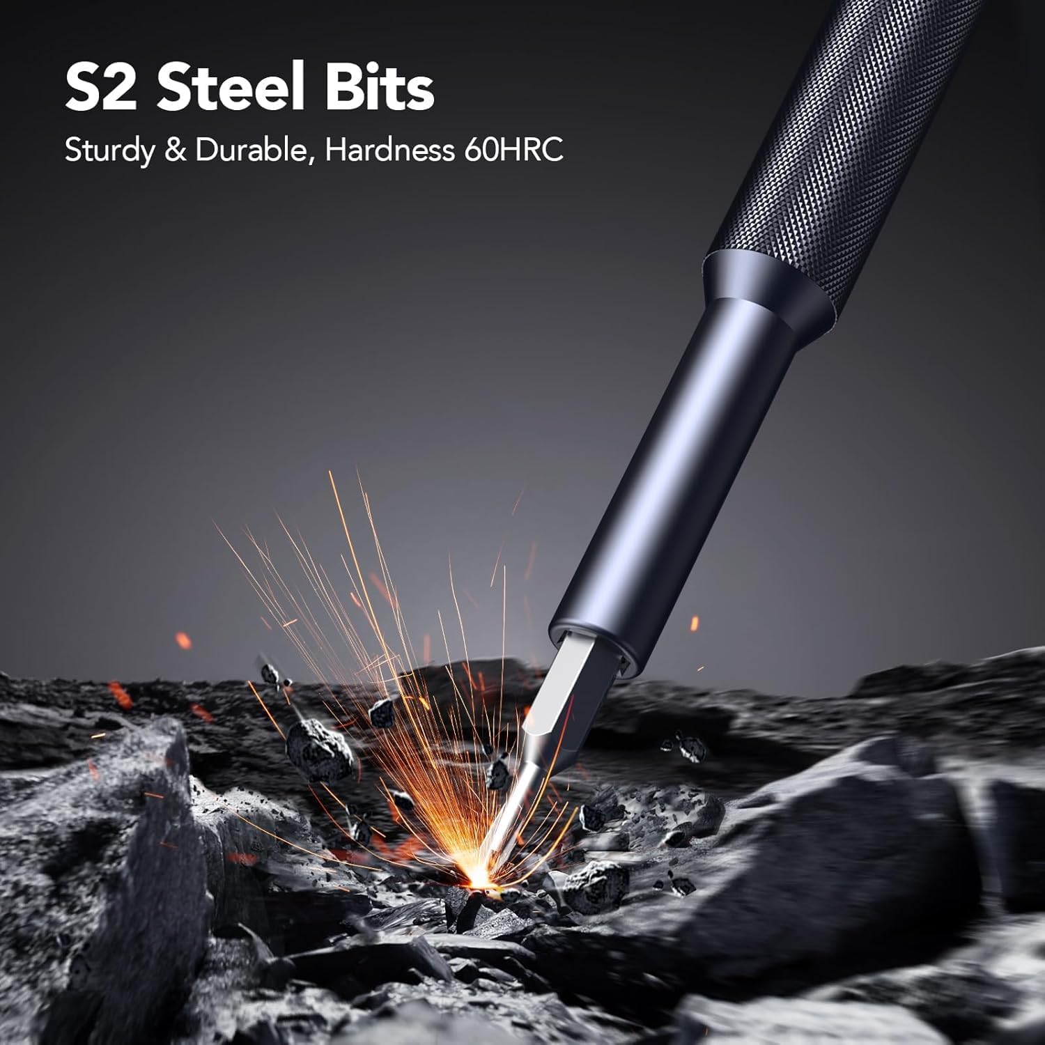 JOREST 50-in-1 Precision Screwdriver Set – Magnetic Repair Tool Kit with Security Torx, S2 Steel Bits, Aluminum Handle - PuriLite