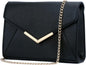 KKXIU Women Elegant Faux Leather Evening Envelope Clutch Purse Foldover Bags for Party Wedding Prom - PuriLite