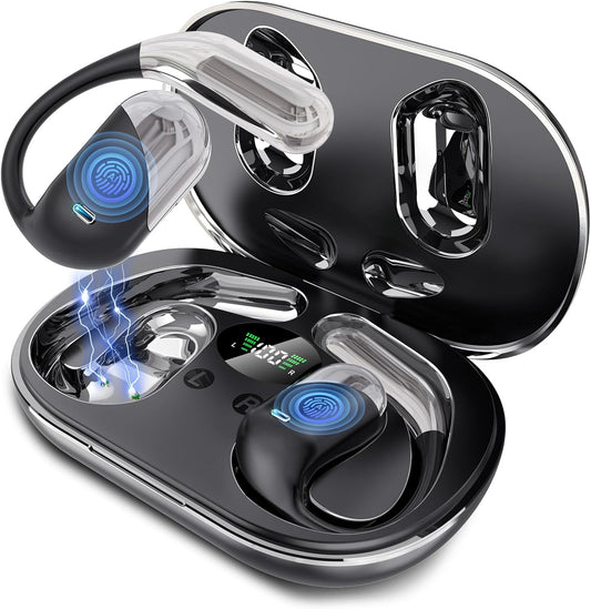Real-Time AI Translation Earbuds - 198 Languages 3-in-1 Translating Device, Écouteurs traducteurs Anglais-français, Clear Voice Translation Headphones with Charging Case for Travel & Learning