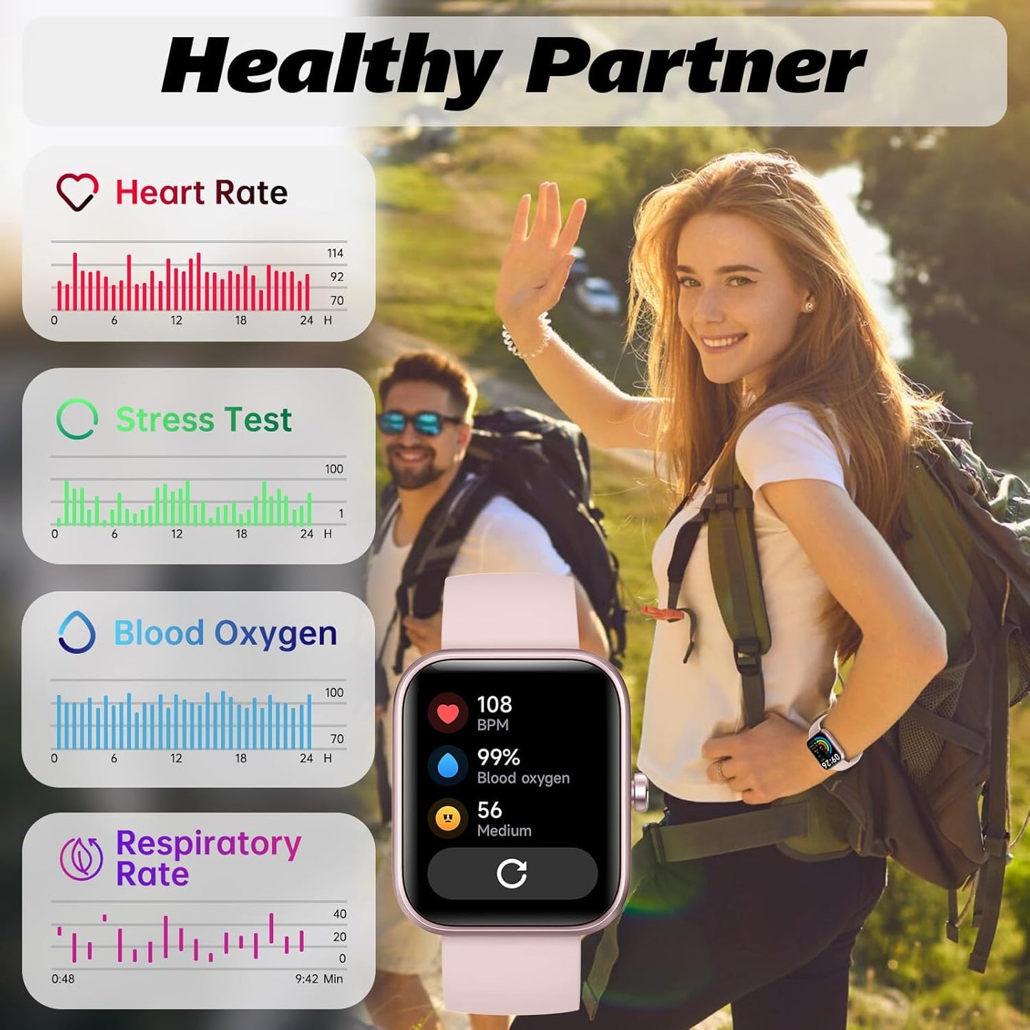 Purilite Select Alexa-Enabled Smartwatch