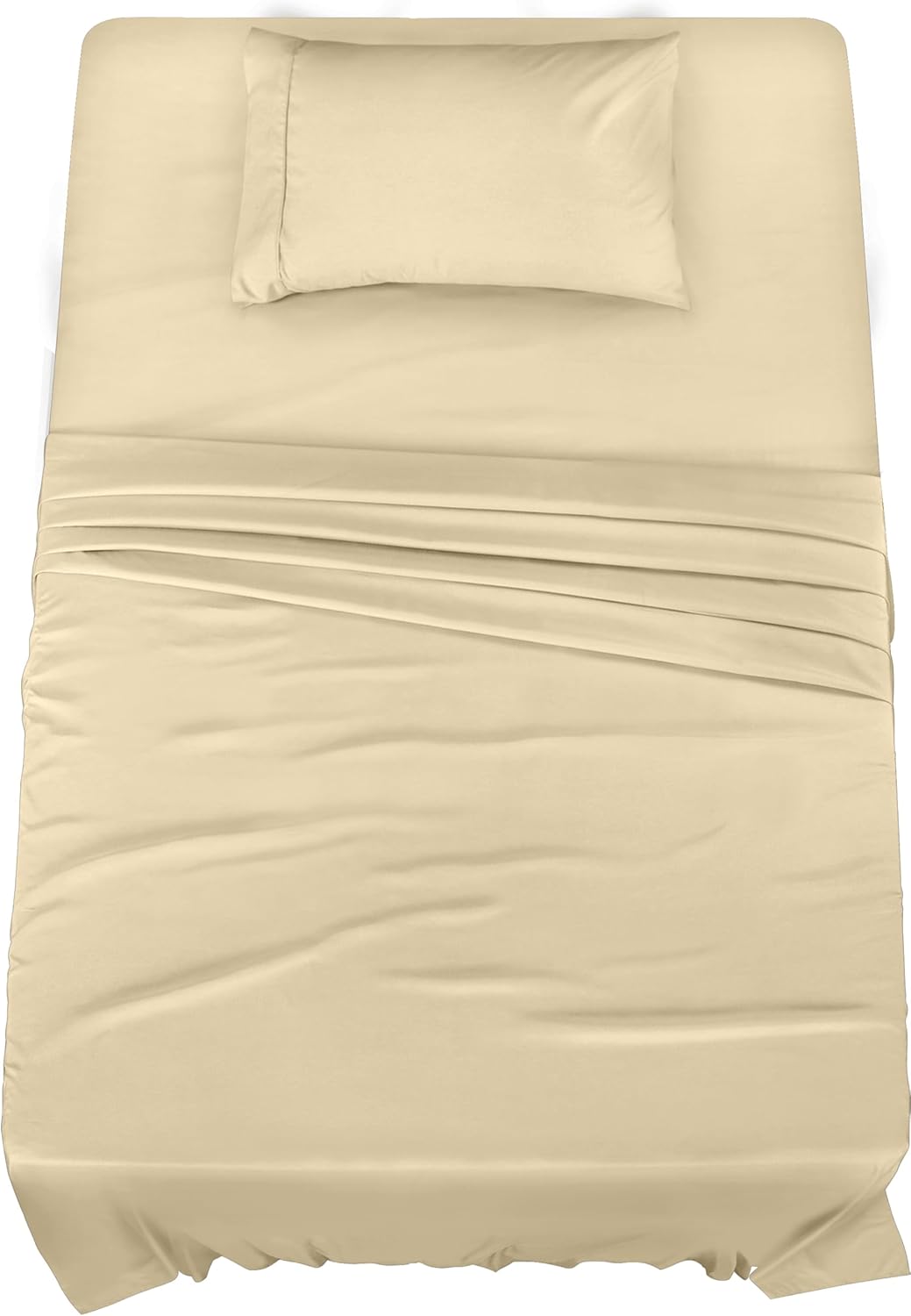 Utopia Bedding Queen Bed Sheet Set - 4 Piece Bedding - Soft Brushed Microfiber Fabric - Shrinkage & Fade Resistant - Easy Care (White)