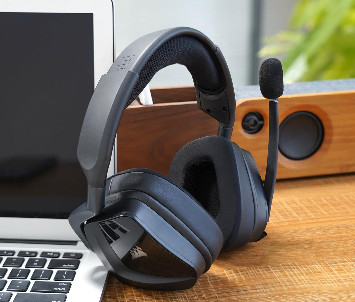 Replacement Ear Pads Cushions for Corsair Void/Void Pro/Pro RGB/RGB SE/Elite/Surround Wired & Wireless Gaming Headsets (Cooling-Gel & Noise Isolation Foam)