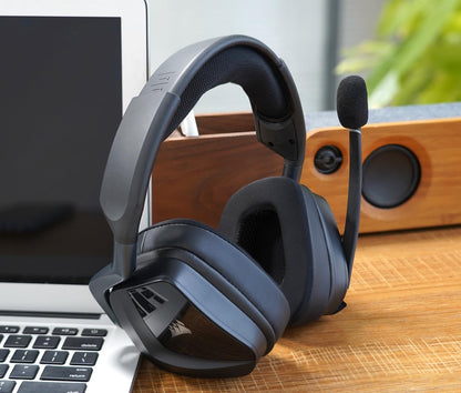 Replacement Ear Pads Cushions for Corsair Void/Void Pro/Pro RGB/RGB SE/Elite/Surround Wired & Wireless Gaming Headsets (Cooling-Gel & Noise Isolation Foam)