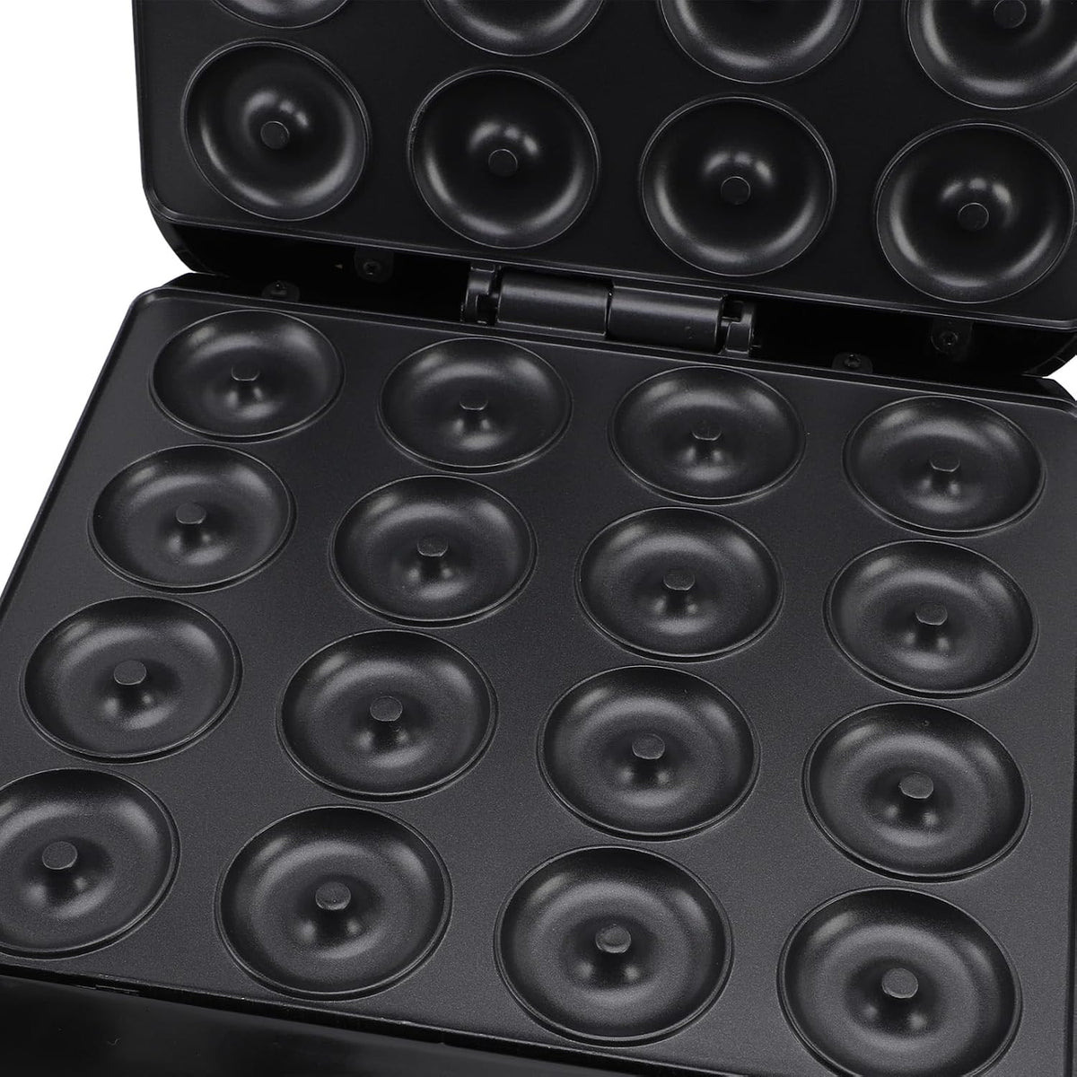 TOPINCN Mini Donut Maker Machine, 1400W Nonstick Surface for 16 Doughnuts