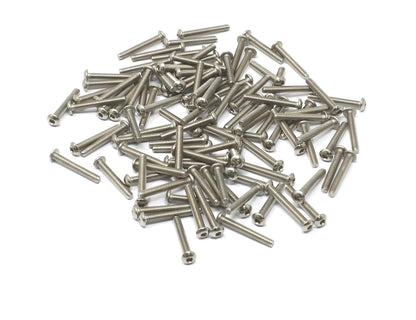 iexcell 50 Pcs M6 x 20mm Thread Pitch 1 mm Stainless Steel 304 Hex Socket Button Head Cap Screws Bolts Kit