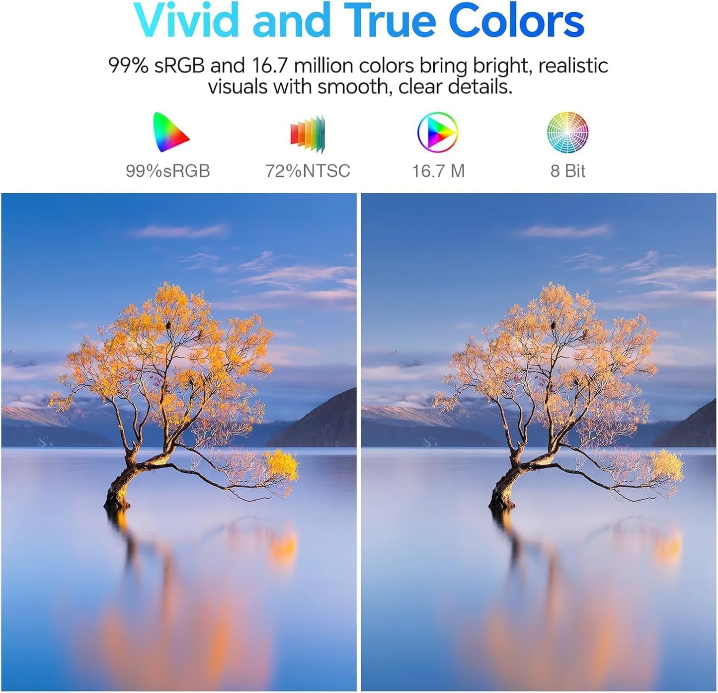 KOORUI 27 inch Gaming Monitor, QHD (2560 x 1440) R1500 180Hz Curved Monitors, AdaptiveSync with 1ms, VESA Compatible, HDR10, 1 x Display Port 1.4 & 2 x HDMI 2.0, Eye Care 27E6QCA