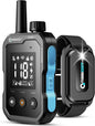 ABBIDOT Shock Collar - 4500ft Range Dog Training Collar, Super Mode, E-Clicker, Night Light, Safety Lock, Waterproof Rechargeable E Collar for Small Medium Large Dogs (Black, 1 Collar)