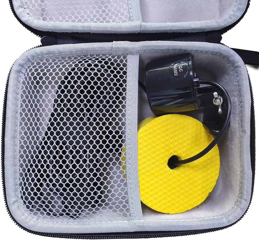 LUCKY Hard Travel Case for LUCKY/LUCKYLAKER Handheld Fish Finder Boat Sonar Fishing Finders Transducer Kayak Fish Finder Waterproof for Ice Fishing